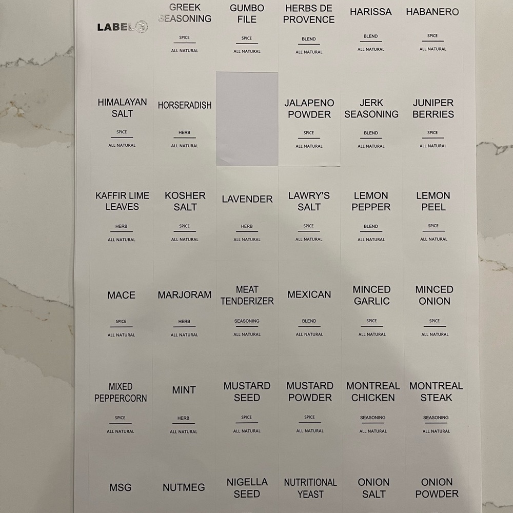 Labels - Picture 7 of 10